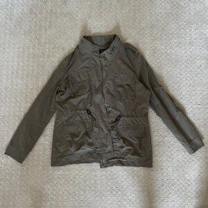 love tree olive utility jacket